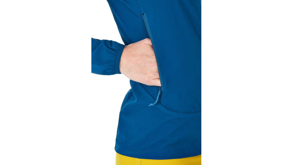 Rab Borealis Jacket - Womens, Ink, 10, QWS-39-IK-10