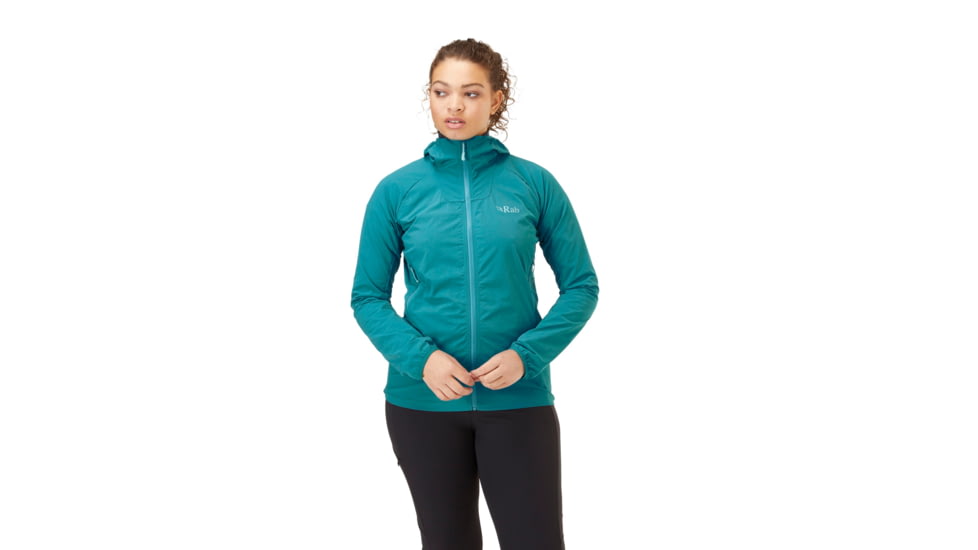 Rab Borealis Jacket - Womens, Marina Blue, 14, QWS-39-MRB-14