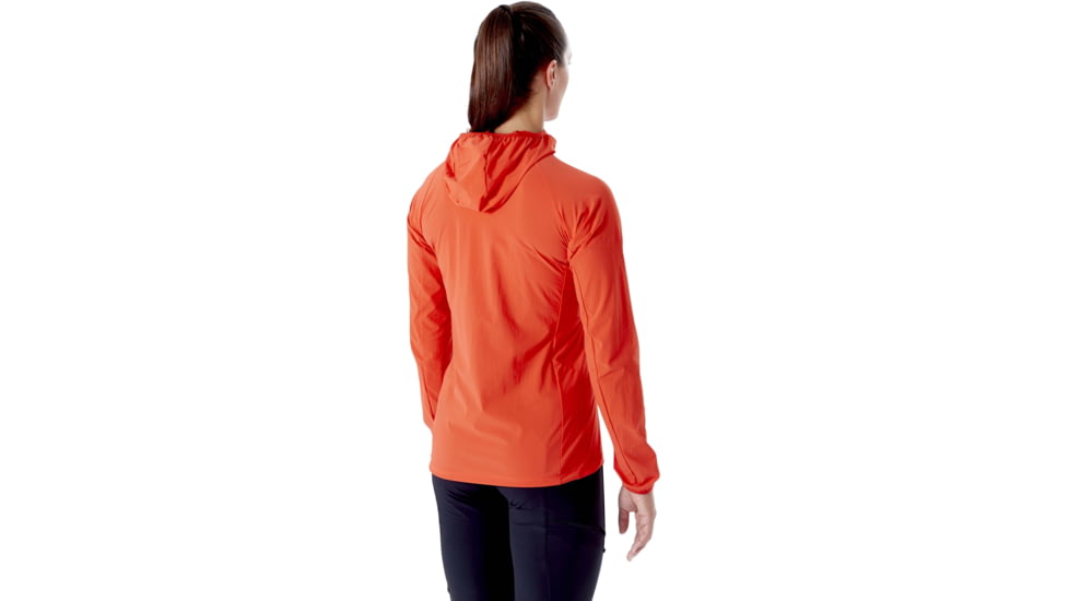 Rab Borealis Jacket - Womens, Red Grapefruit, 16, QWS-39-GF-16
