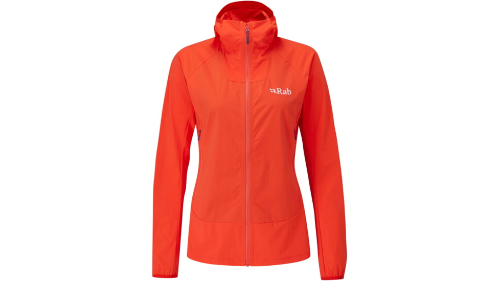 Rab Borealis Jacket - Women's, Red Grapefruit, 8, QWS-39-GF-08