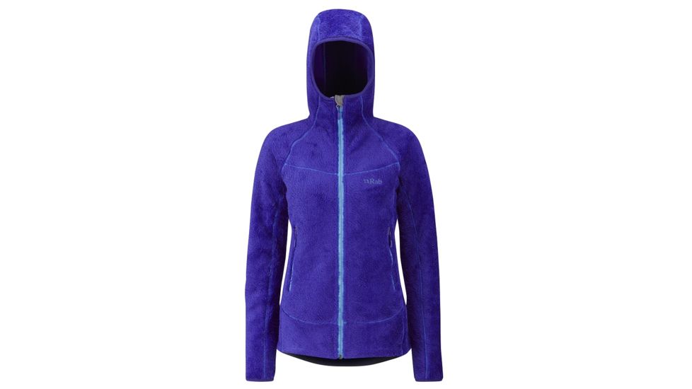 DEMO, Rab Womens Boulder Hoodie, Persian, 12, QFA-47-PR-12-DEMO