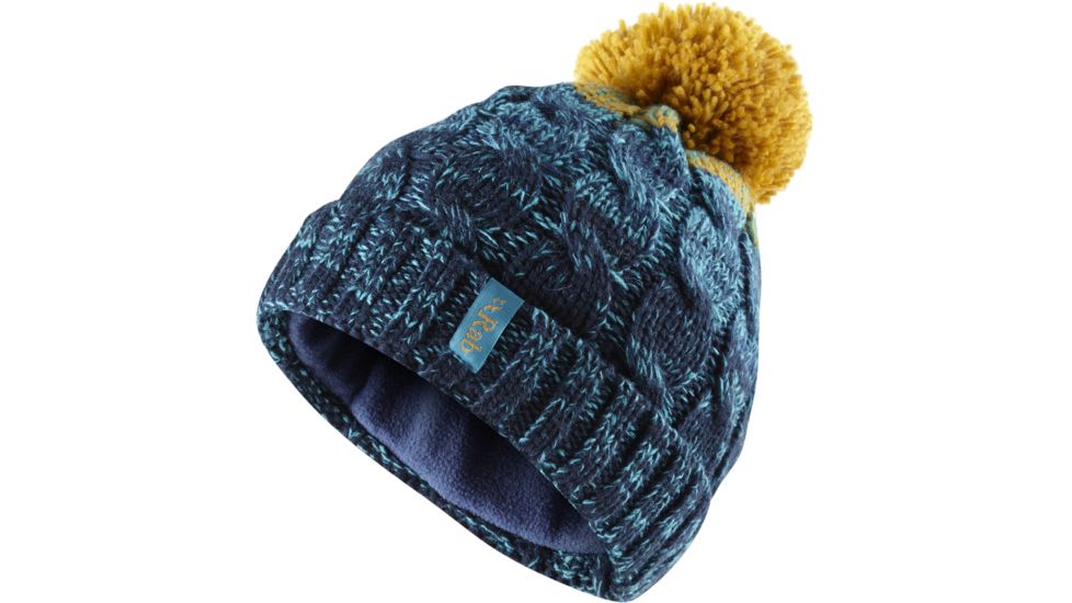 Rab Braid Beanie - Women's-Ink/Seaglass/Dijon-One Size