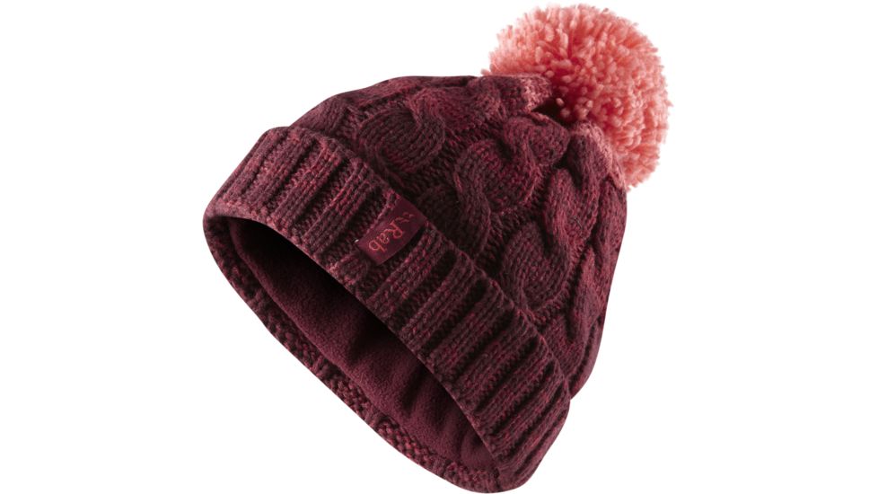 Rab Braid Beanie - Women's-Maple/Roccoco/Coral-One Size