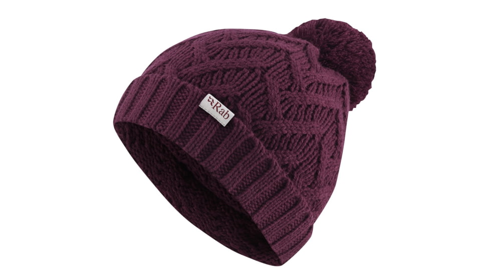 Rab Cable Bobble Hat - Women's-Root Beer