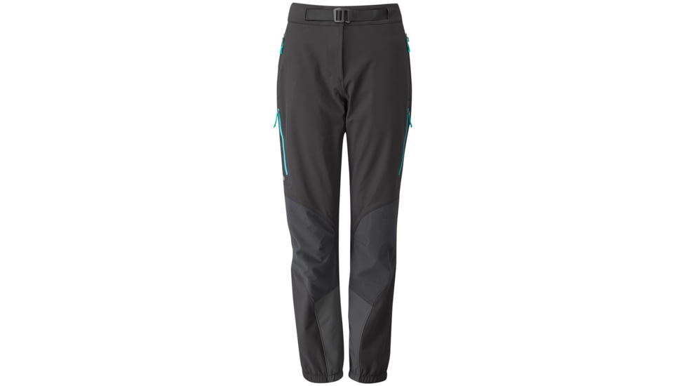 DEMO, Rab Womens Calibre Pants, Black/Black, 12, QFT-49-BL-12-DEMO