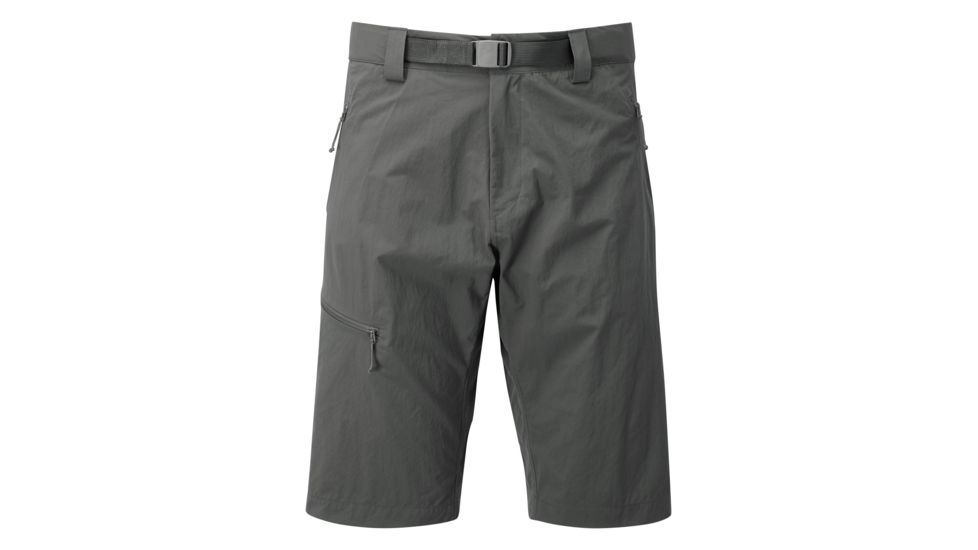 Rab Calient Shorts - Mens, Graphene, Large/34 Waist, QFU-29-GP-L