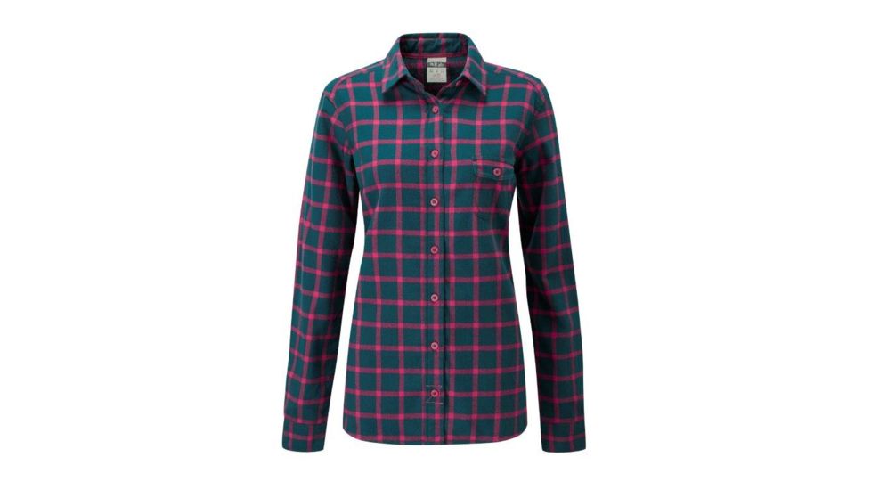 DEMO, Rab Womens Campfire Shirt, Evergreen, 12, QCA-69-EV-12-DEMO
