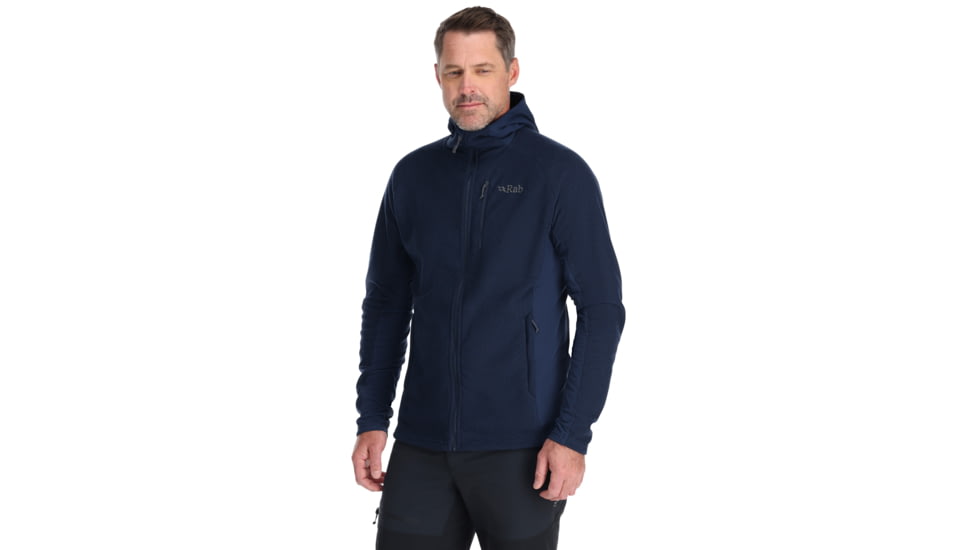Rab Capacitor Hoody - Mens, Deep Ink, Large, QFF-02-DIK-LRG