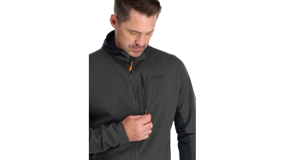 Rab Capacitor Hoody - Mens, Graphene, Medium, QFF-02-GRH-MED