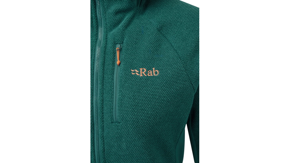 Rab Capacitor Hoody - Womens, Atlantis, 10, QFF-03-AT-10
