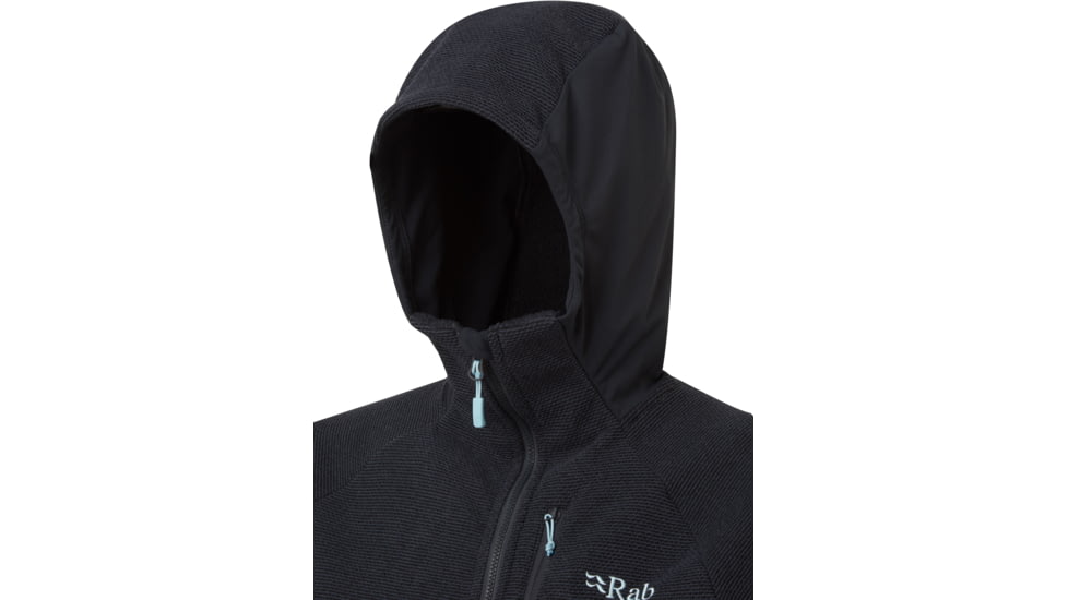 Rab Capacitor Hoody - Womens, Beluga, 8, QFF-03-BE-08