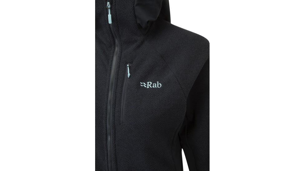 Rab Capacitor Hoody - Womens, Beluga, 8, QFF-03-BE-08