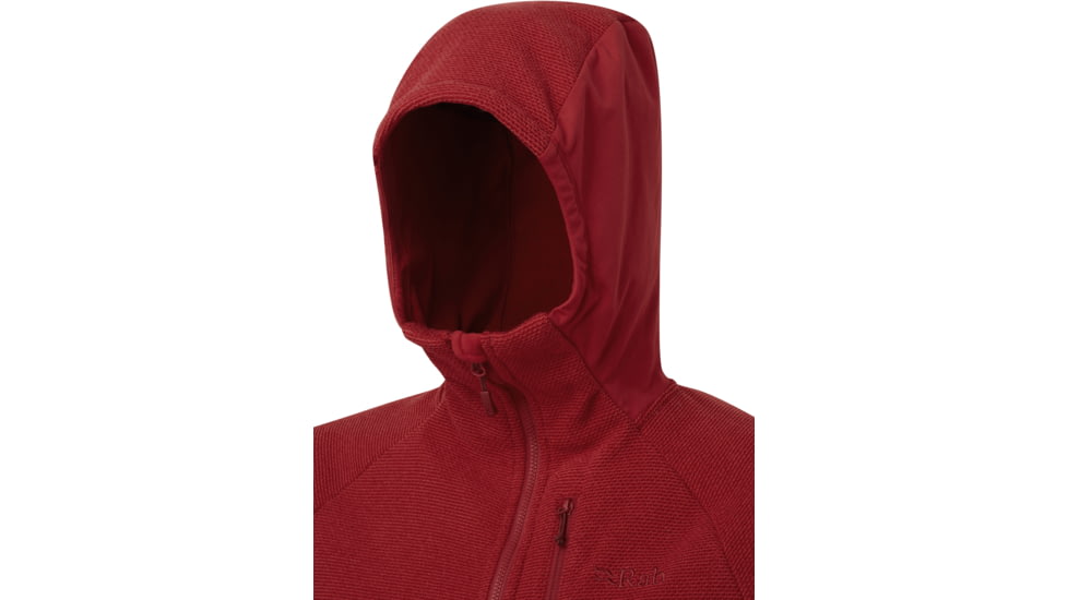 Rab Capacitor Hoody - Womens, Crimson, 10, QFF-03-CR-10