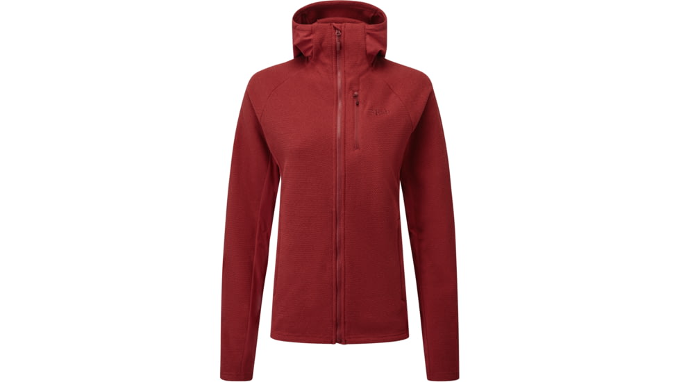 Rab Capacitor Hoody - Women's, Crimson, 12, QFF-03-CR-12