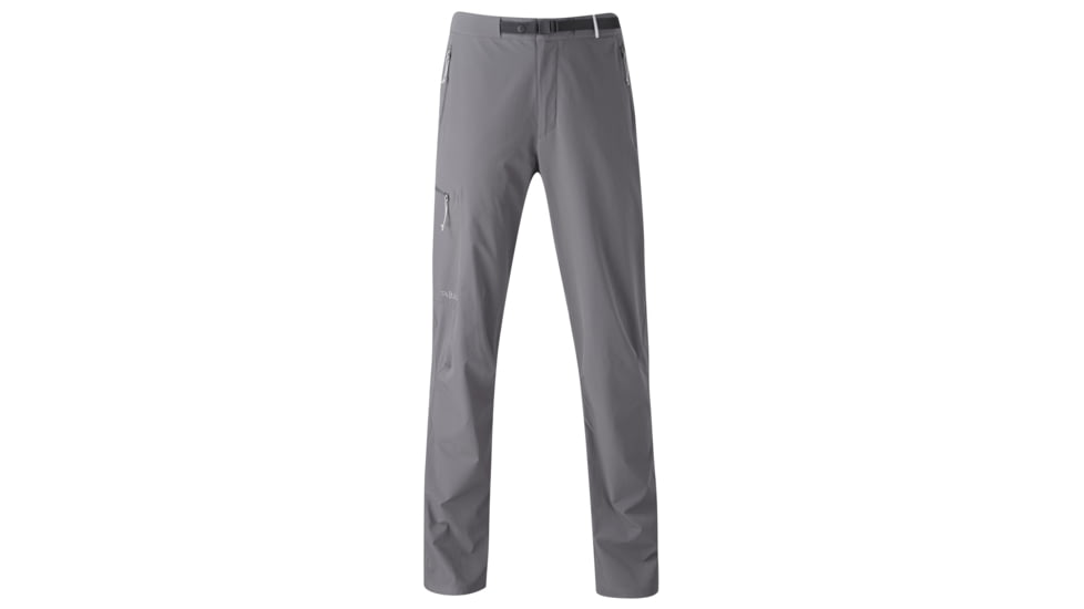 Rab Cindercone Pants - Men's-Graphene-Regular Inseam-Large