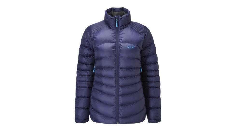 Rab Cirque Jacket - Womens, Twilight/ Tasman, Small, QDE-62-TW-10