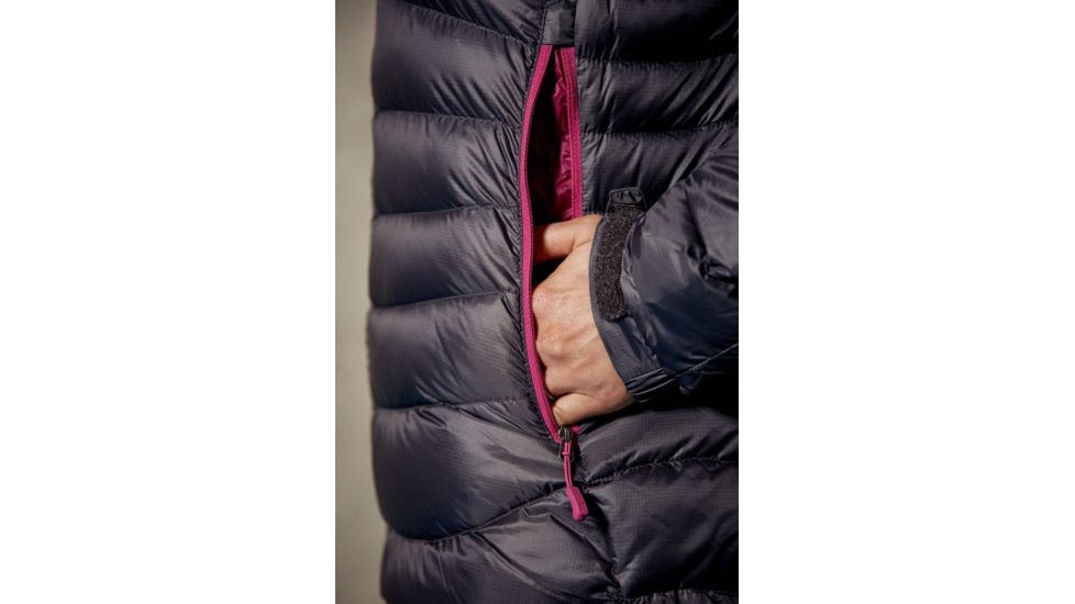 Rab Cirque Jkt wmns, Tasman/Zinc, UK12/ US M QDE-62-TA-12-DEMO