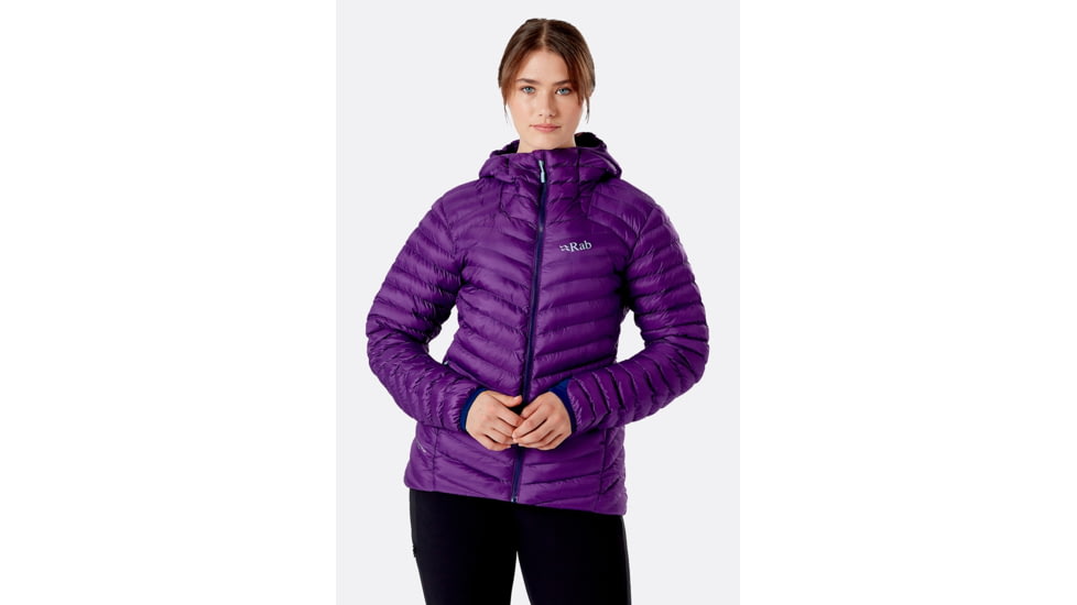 Rab Cirrus Alpine Jacket - Womens, Blackcurrant, Small, QIO-60-BC-10