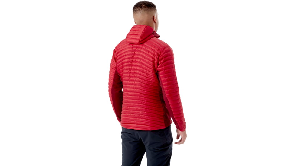 Rab Cirrus Flex 2.0 Hoody - Mens, Ascent Red, Medium, QIO-68-AS-M