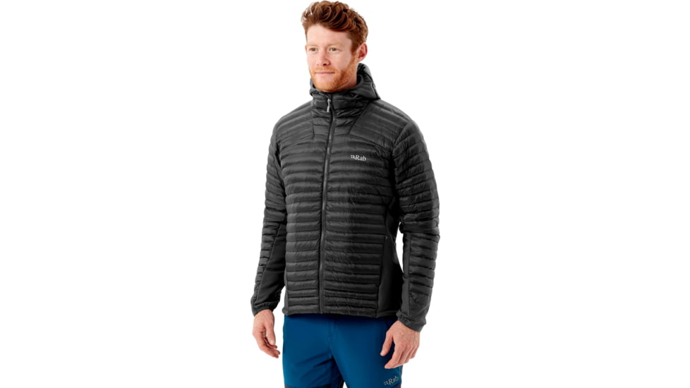 Rab Cirrus Flex 2.0 Hoody - Mens, Black, Extra Large, QIO-68-BL-XL