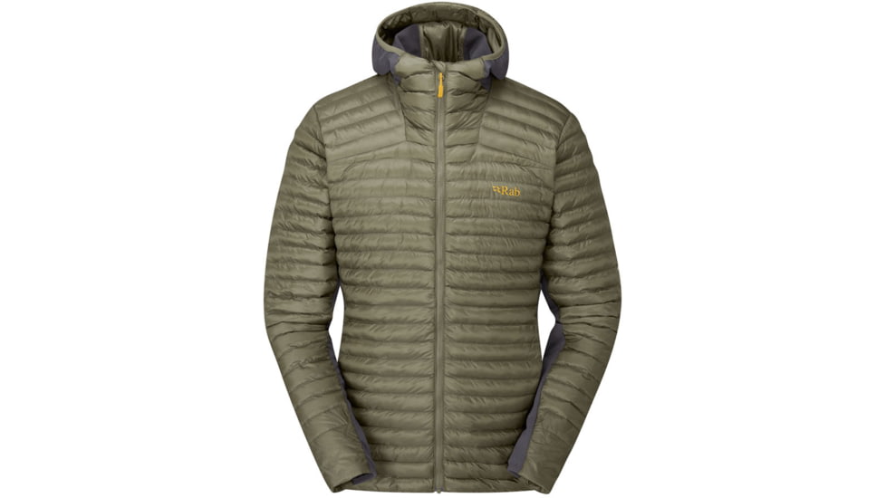 Rab Cirrus Flex 2.0 Hoody - Mens, Light Khaki, Medium, QIO-68-LKH-MED