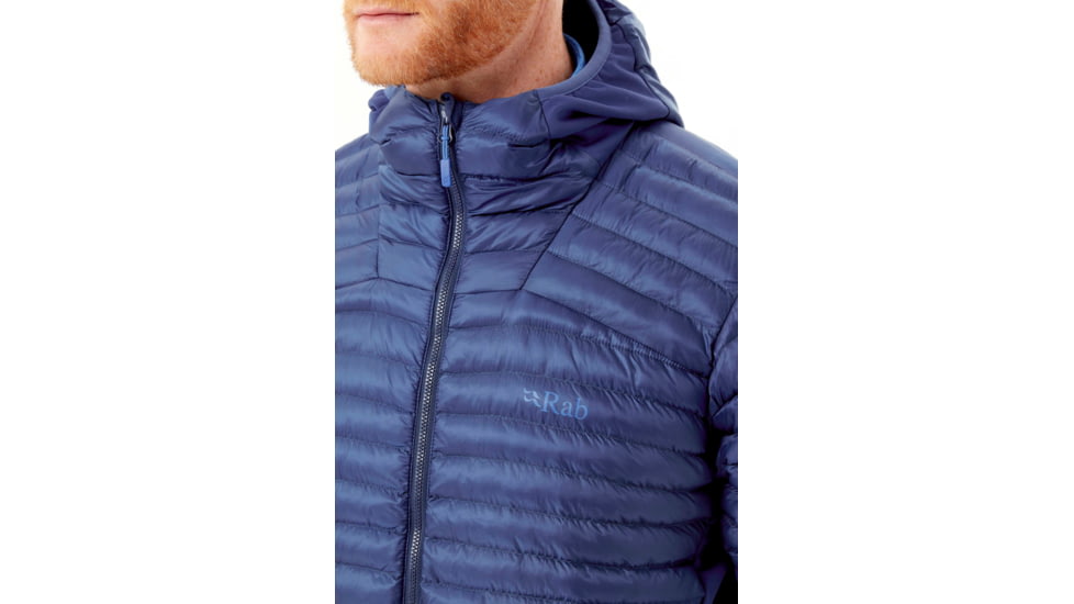 Rab Cirrus Flex 2.0 Hoody - Mens, Nightfall Blue, Small, QIO-68-NB-S