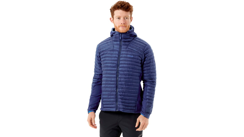 Rab Cirrus Flex 2.0 Hoody - Mens, Nightfall Blue, Small, QIO-68-NB-S