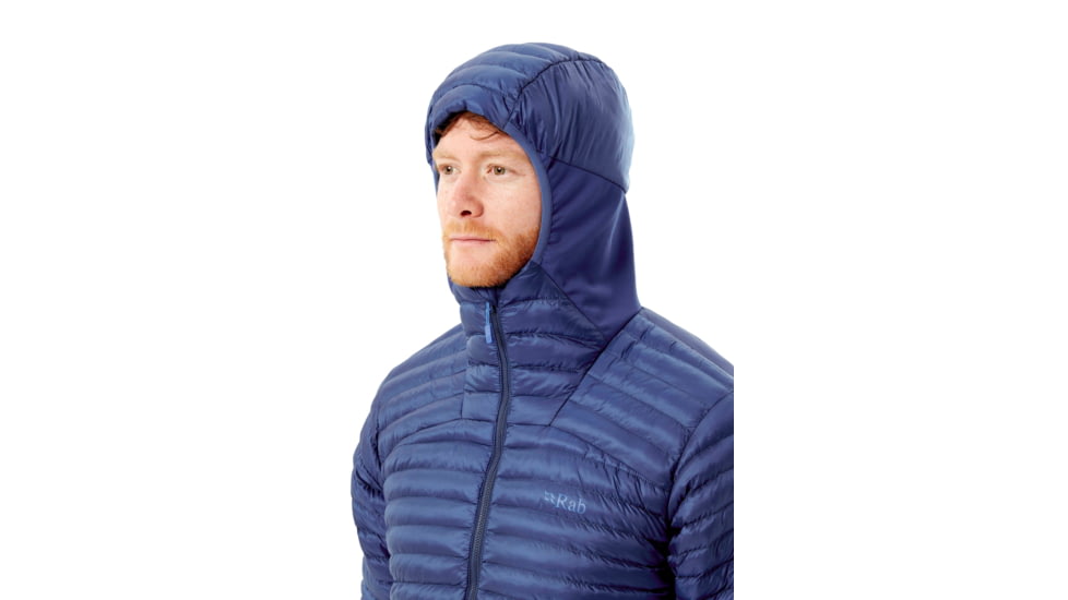Rab Cirrus Flex 2.0 Hoody - Mens, Nightfall Blue, Small, QIO-68-NB-S