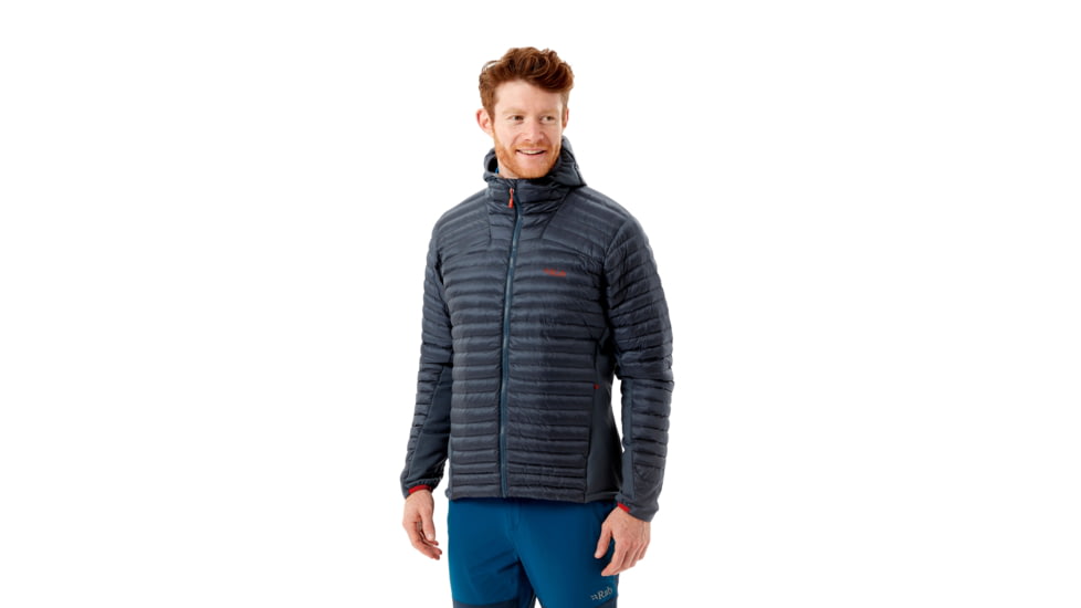 Rab Cirrus Flex 2.0 Hoody - Mens, Steel, Extra Large, QIO-68-ST-XL