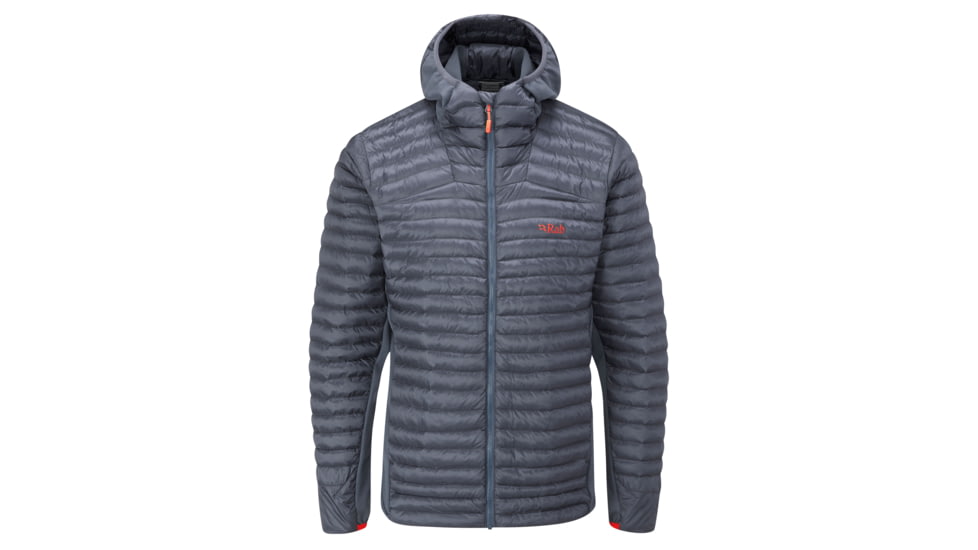 Rab Cirrus Flex 2.0 Hoody - Mens, Steel, Extra Large, QIO-68-ST-XL