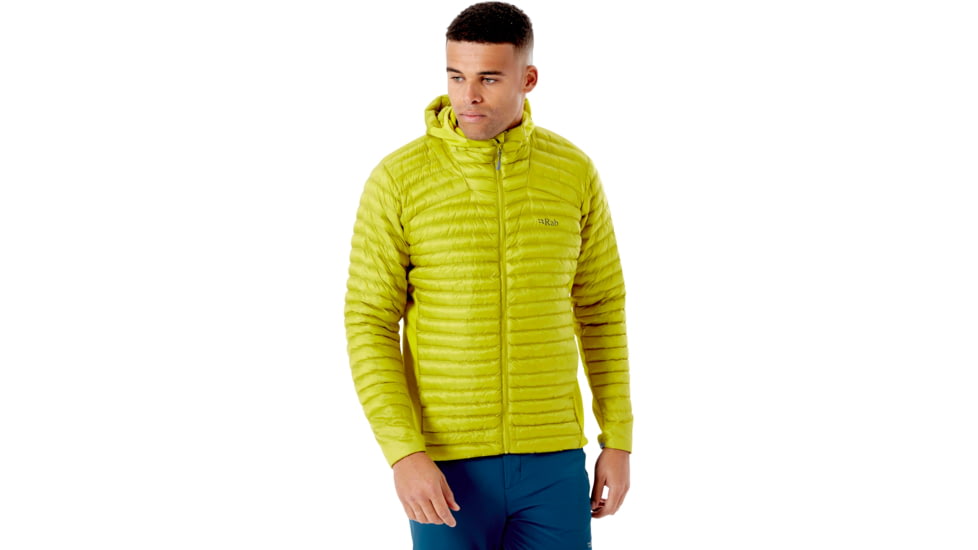 Rab Cirrus Flex 2.0 Hoody - Mens, Zest, Medium, QIO-68-ZE-M