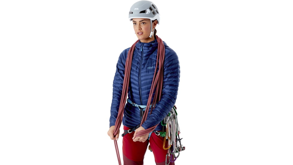 Rab Cirrus Flex 2.0 Hoody - Womens, Nightfall Blue, 14, QIO-69-NB-14