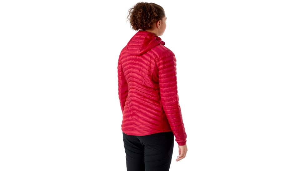 Rab Cirrus Flex 2.0 Hoody - Womens, Ruby, 12, QIO-69-RU-12