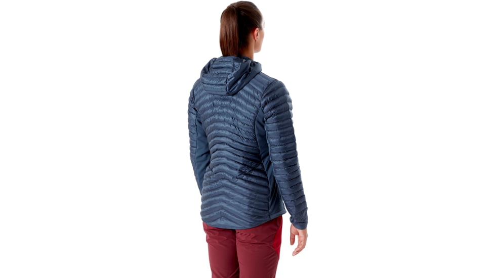 Rab Cirrus Flex 2.0 Hoody - Womens, Steel, Large, QIO-69-ST-14