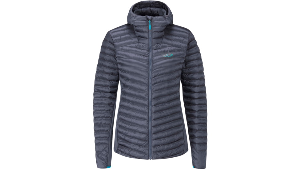 Rab Cirrus Flex 2.0 Hoody - Women's, Steel, Small, QIO-69-ST-10