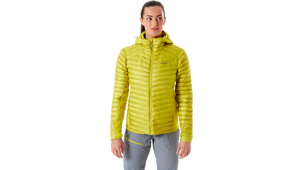 Rab Cirrus Flex 2.0 Hoody - Womens, Zest, 12, QIO-69-ZE-12