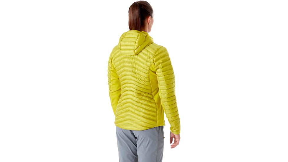 Rab Cirrus Flex 2.0 Hoody - Womens, Zest, 12, QIO-69-ZE-12
