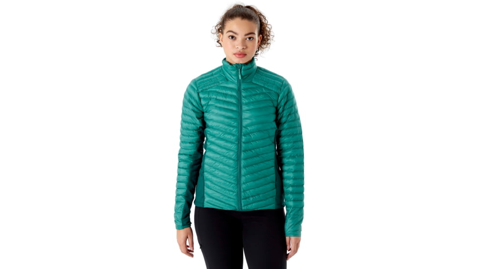 Rab Cirrus Flex 2.0 Jacket - Womens, Storm Green, 8, QIO-75-SR-08