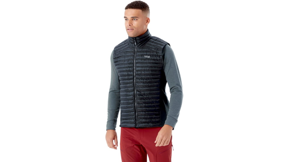 Rab Cirrus Flex 2.0 Vest - Mens, Black, Large, QIO-76-BL-L