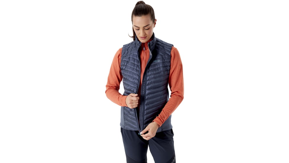Rab Cirrus Flex 2.0 Vest - Womens, Steel, 8, QIO-77-ST-08
