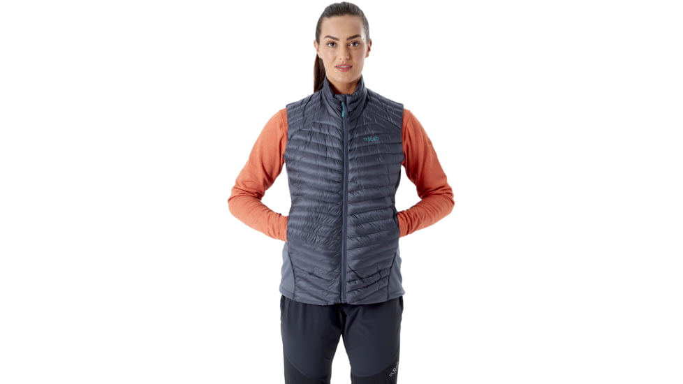 Rab Cirrus Flex 2.0 Vest - Womens, Steel, 8, QIO-77-ST-08