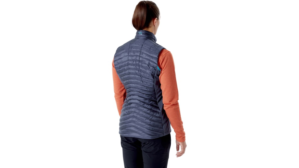 Rab Cirrus Flex 2.0 Vest - Womens, Steel, 8, QIO-77-ST-08