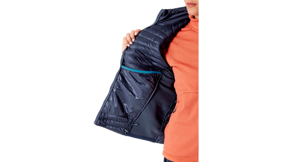 Rab Cirrus Flex 2.0 Vest - Womens, Steel, 8, QIO-77-ST-08