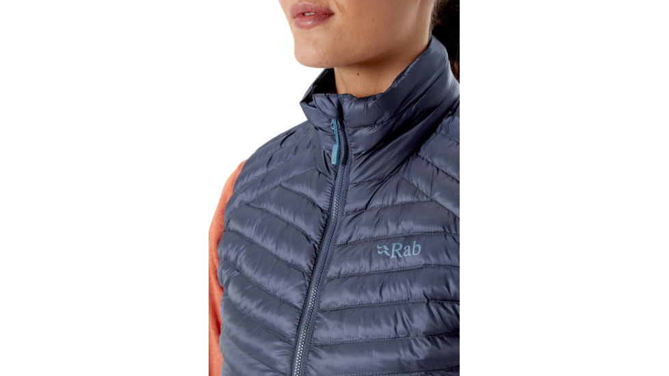 Rab Cirrus Flex 2.0 Vest - Womens, Steel, 8, QIO-77-ST-08