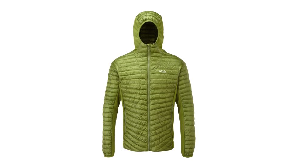 Rab Cirrus Flex Hoodie - Mens, Cactus/Cactus/Cactus, Large, QIO-33-CT-L