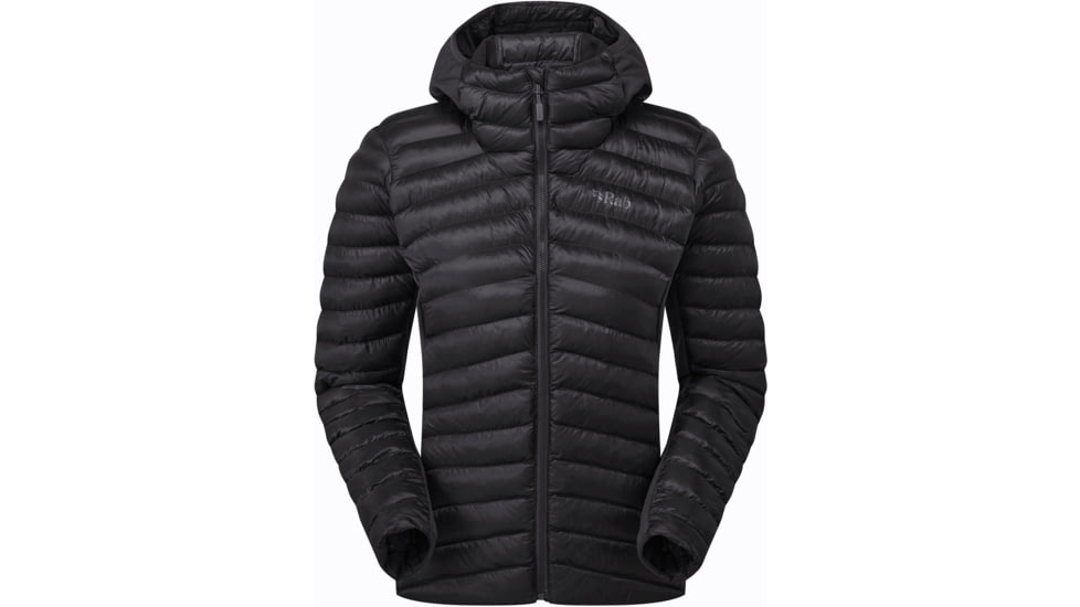 Rab Cirrus Flex Hoody - Womens, Black, 14/Large, QIP-32-BLK-14