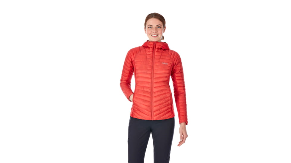 Rab Cirrus Flex Hoody - Women's, Dark Horizon/Dark Horizon, 12, QIO-34-DH-12