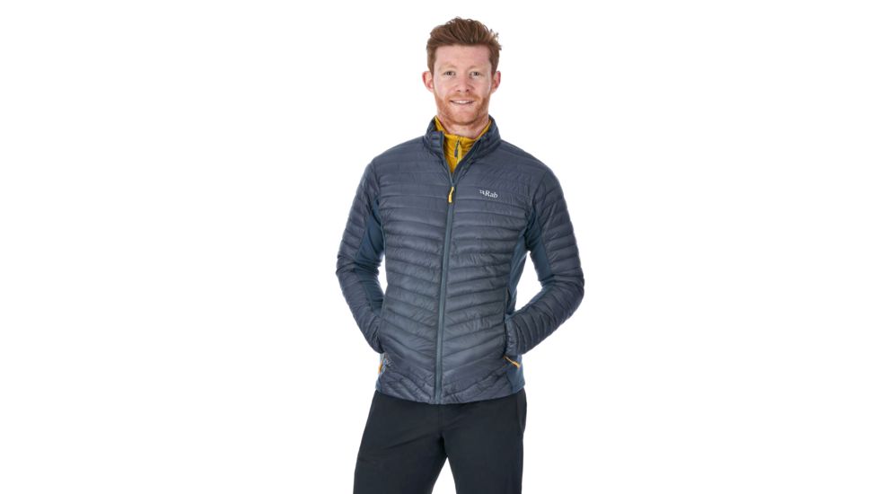 Rab Cirrus Flex Jacket - Mens, Steel, Medium, QIO-23-ST-M