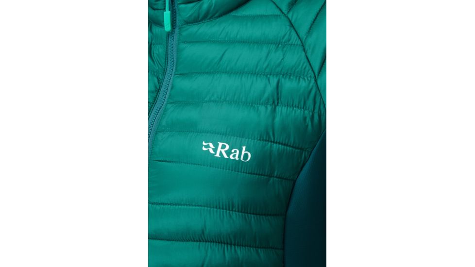 Rab Cirrus Flex Jacket - Womens, Atlantis, Size 08, QIO-24-AT-08