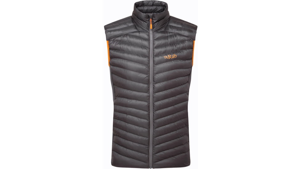 Rab Cirrus Flex Vest - Men's, Graphene, Medium, QIP-35-GRH-MED